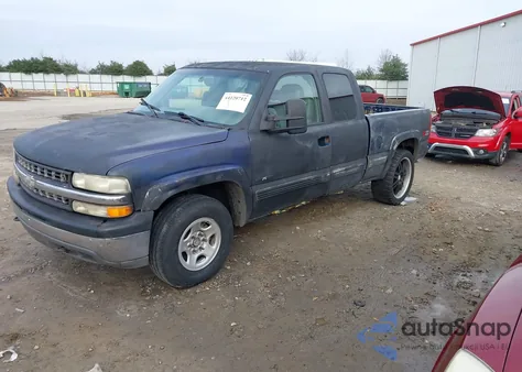 2000 Chevrolet Silverado 1500 Ls from USA, damaged, VIN 1GCEK19TXYE320461